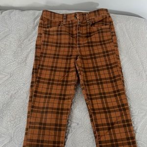 American Eagle Size 6 Never Worn Plaid Pants